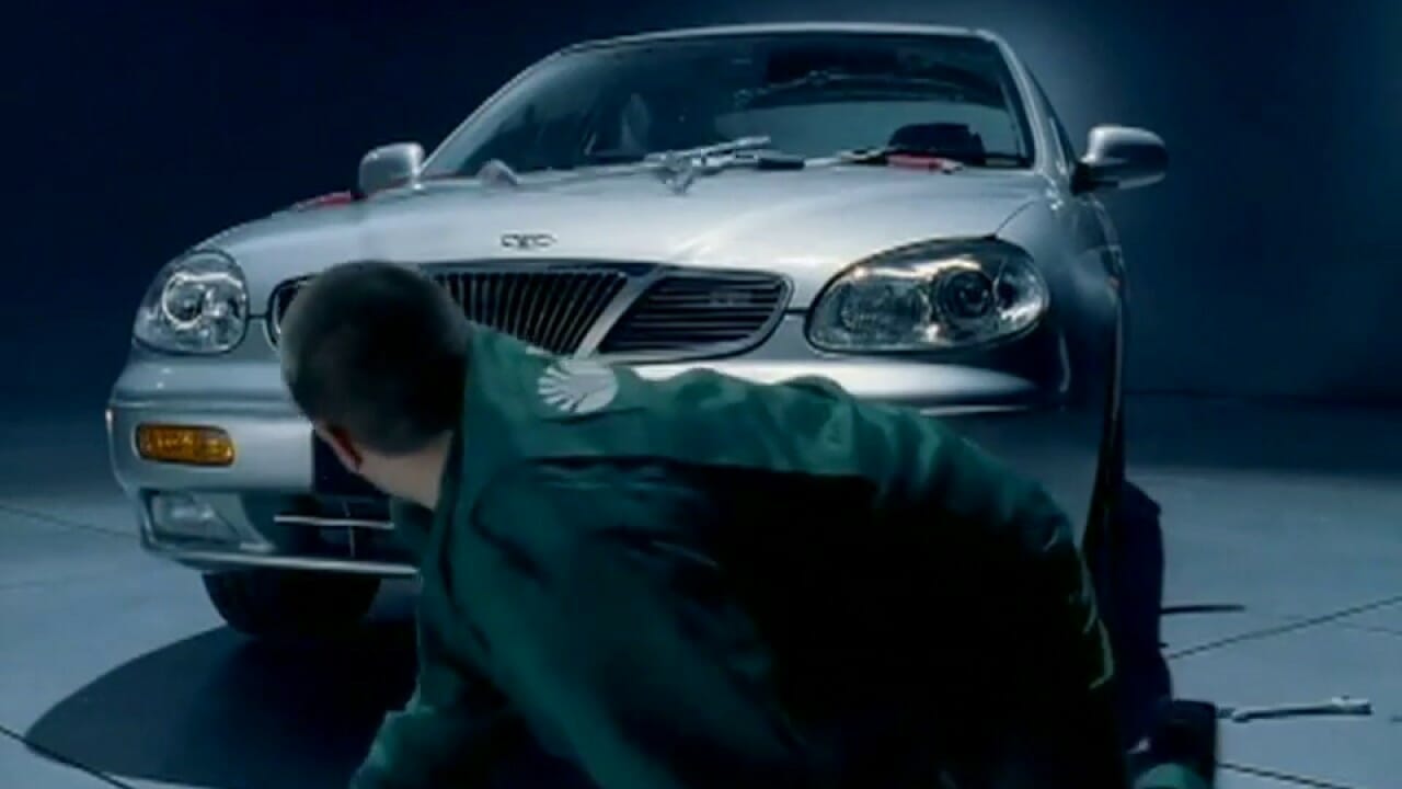 daewoo freefall advert